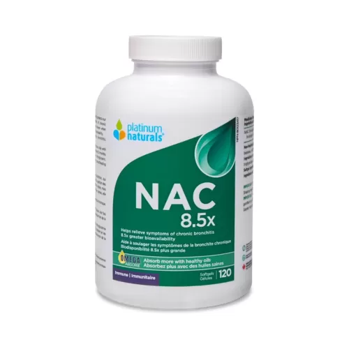 Platinum Naturals NAC 8.5x 120 Softgels@