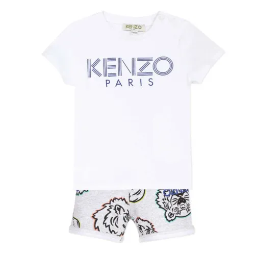Kenzo Disco Jungle TB Jalel T-shirt & Pant - Light Marl - 1A