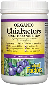 Natural Factors ChiaFactors Seeds 360g