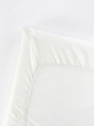BabyBjorn Fitted Organic Sheet For Travel Crib - Light