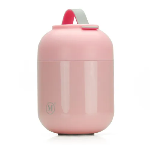 Minimal Stainless Steel Insulated V2 Food Jar 24oz/700ml - Rose