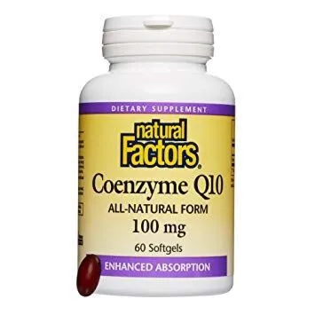 Natural Factors Ubiquinol Co Q-10 100mg 60softgel