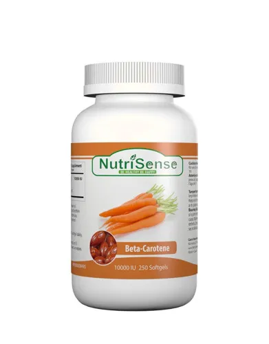 Nutrisense Beta-Carotene 10000iu 250Softgels