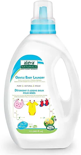 Aleva Naturals Gentle Baby Laundry Fragrance Free 1.2L - 40 Loads