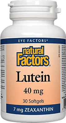Natural Factors Lutein 40mg 30 softgels