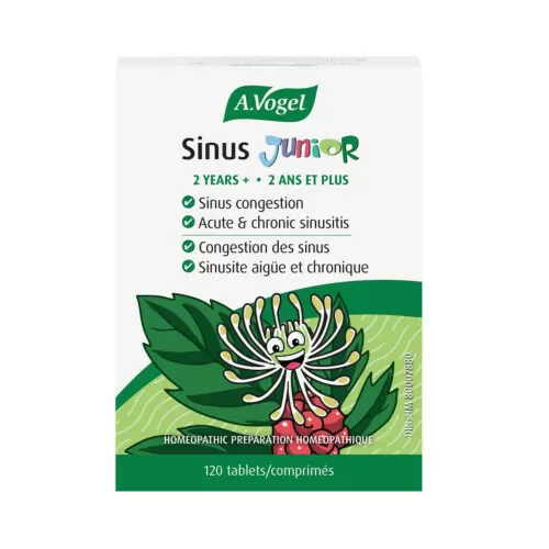 A.Vogel Sinus Junior 2 Years+ 120 tablets