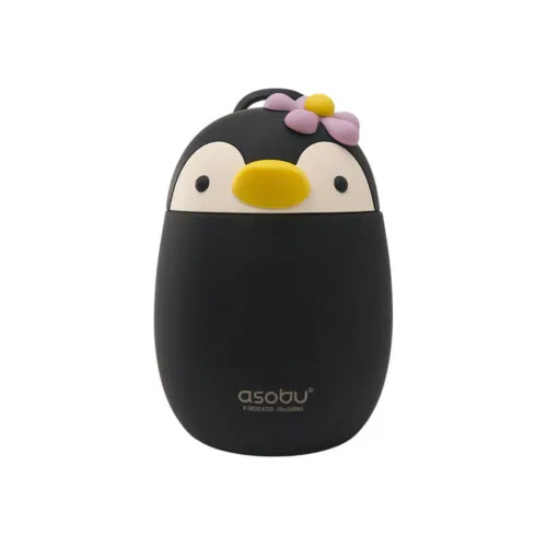 Asobu Insulated Stainless Steel Food Jar - Penguin Bestie 600ml