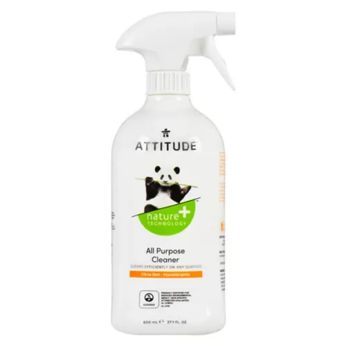 Attitude Nature+ All Purpose Eco-Cleaner Citrus Zest 800ml