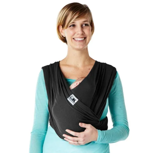 Baby K'tan Breeze Baby Wrap Carrier - Black (XS)