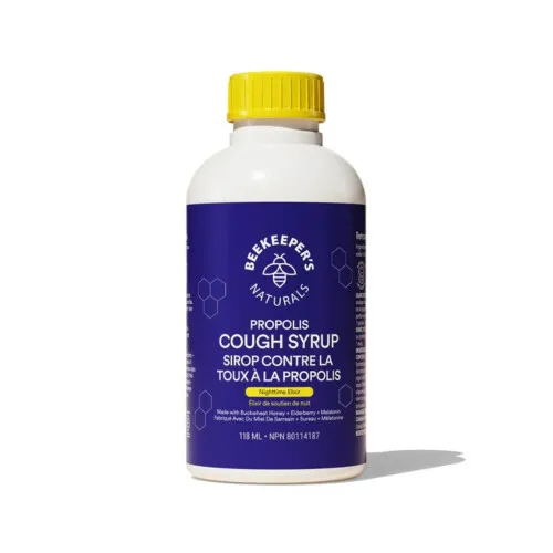 BeeKeeper's Naturals Propolis Nighttime Cough Syrup 118ml @
