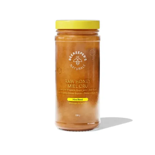 BeeKeeper's Naturals Raw Honey Bee Powered 330g