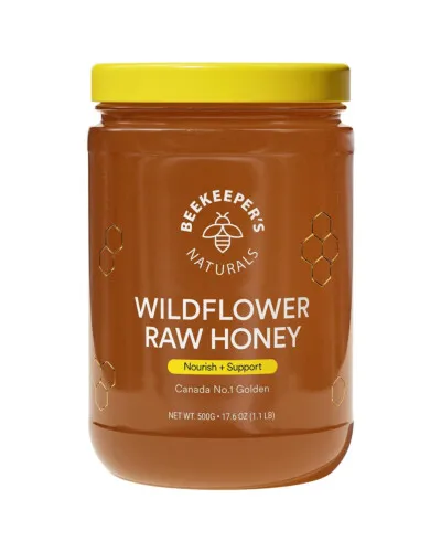 BeeKeeper's Naturals Raw Wildflower Honey 500g