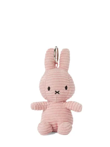 Bon Ton Toys Keychain Miffy ECO Corduroy Pink 4"