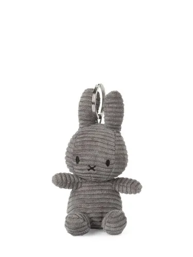 Bon Ton Toys Miffy Keychain Corduroy Grey 10 cm - 4"