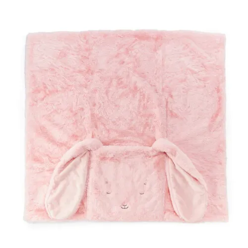 Bunnies By The Bay Blossom Tuck Me In Blanket 28" x 28"