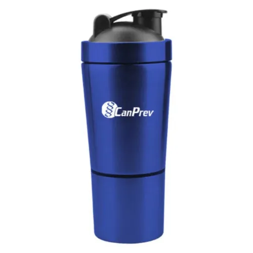 CanPrev Stainless Steel Shaker with Storage 600ml