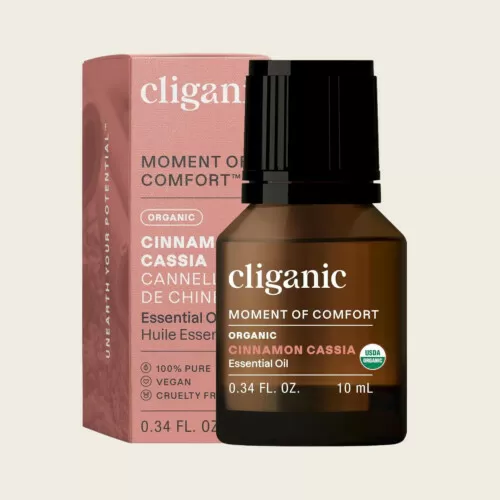 Cliganic Organic Cinnamon Cassia Essential Oil 10ml