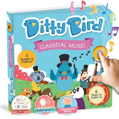 Ditty Bird Baby Sound Book - Classic Music