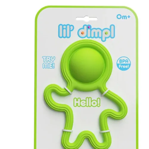 Fat Brain Toys Lil Dimpl Toy - Green 0m+