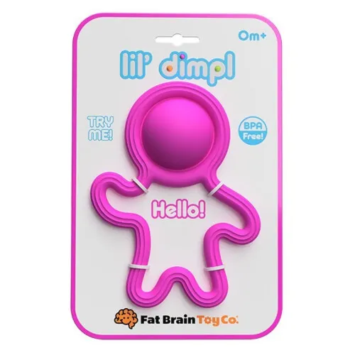 Fat Brain Toys Lil Dimpl Toy - Purple 0m+