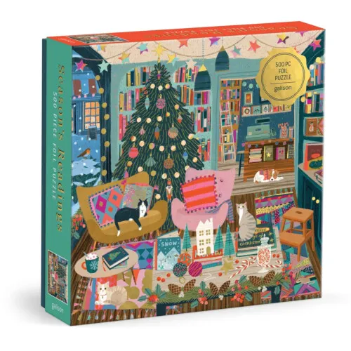 Galison Season's Reading 500 Piece