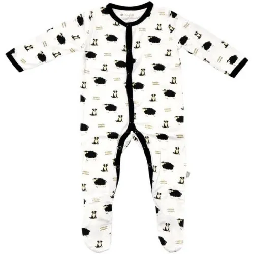 Kyte Baby Printed Footie In Pasture 18-24 Month