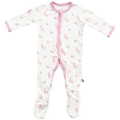 Kyte Baby Printed Footie In Peruvian 12-18 Month
