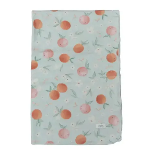 Loulou Lollipop Tencel Stretch Knit Blanket - Peaches