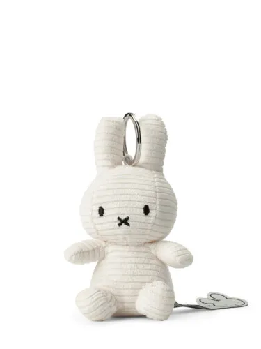Miffy Keychain Corduroy Offwhite 10 cm - 4"