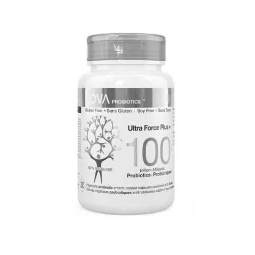NOVA Probiotics Ultra Force Plus + 100 Billion 30Vcaps @
