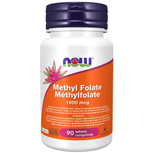 NOW Foods Methyl Folate 90Tablets