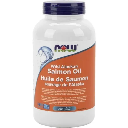 NOW Foods Wild Alaskan Salmon Oil 200Softgels