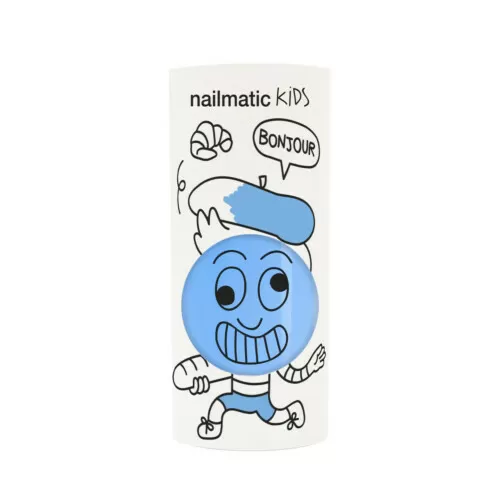 Nailmatic Water-Based Nail Polish For Kids - Gaston Sky Blue