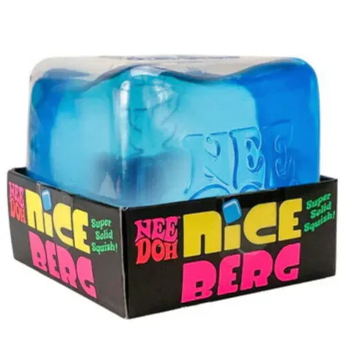 NeeDoh Nice Cube Squeeze Toy Berg Size - Surprise Me (Random Color)