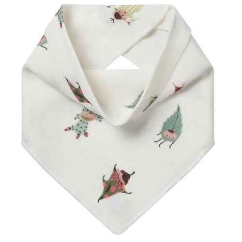 Nest Designs Bamboo Baby Bandana Bib - Pixie Dust 52cm x 21cm