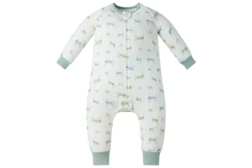 Nest Designs Bamboo Pima Long Sleeve Footed Sleep Bag 0.6 TOG - The Ant & The Grasshopper - 18M-2.5T