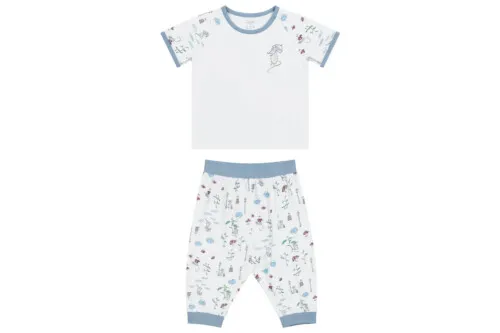 Nest Designs Bamboo Short Sleeve Play Set - The Town Mouse & The Country Mouse - 2T-3T