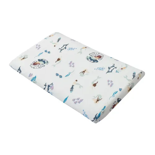 Nest Designs Foam Pillow With Pillowcase (Bamboo Silk) - Splish Splash - Medium