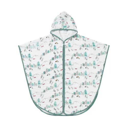 Nest Designs Hooded Toddler Towel (Organic Cotton) - Happy Trails