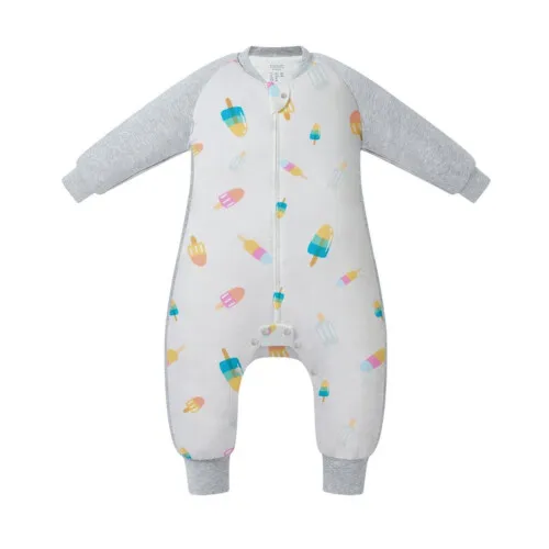 Nest Designs Long Sleeve Footed Sleep Bag 1.0 TOG (Bamboo) - Summer Pops 18M-24M