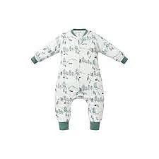 Nest Designs Long Sleeve Footed Sleep Suit 1.0 TOG (Avocado Bamboo) - Happy Trails 2T-3T