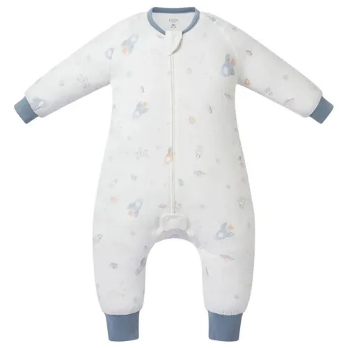 Nest Designs Long Sleeve Footed Sleep Suit 1.0 TOG (Avocado Bamboo) - Up and Away! 18M-24M