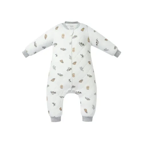 Nest Designs Quilted Long Sleeve Romper - Safawhee! - 12M-18M