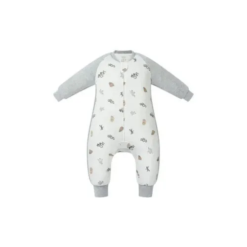 Nest Designs Raglan Long Sleeve Footed Sleep Bag 2.5 TOG (Bamboo) - Safawhee! 2T-3T