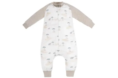 Nest Designs Raglan Long Sleeve Footed Sleep Bag 2.5 TOG (Bamboo) - Safawhee! 5Y-6Y