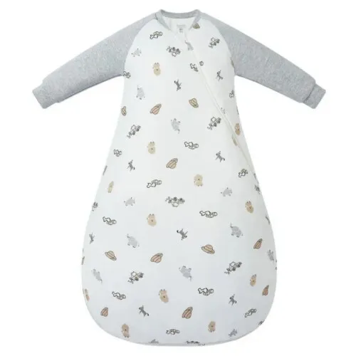 Nest Designs Raglan Long Sleeve Sleep Bag 2.5 TOG (Ginger Bamboo) - Safawhee! 6M-18M