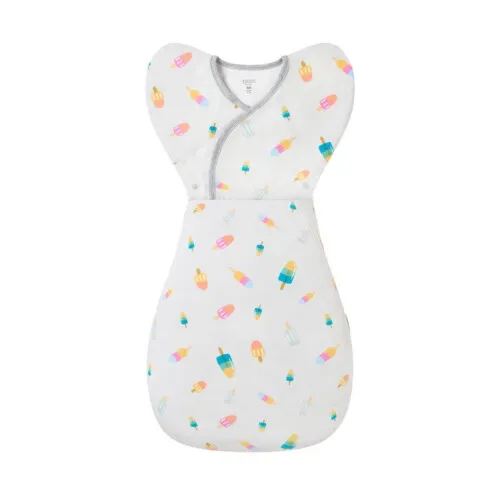 Nest Designs Startle Stop Sleep Bag 0.5 TOG (Organic Cotton) - Summer Pops 0-6M