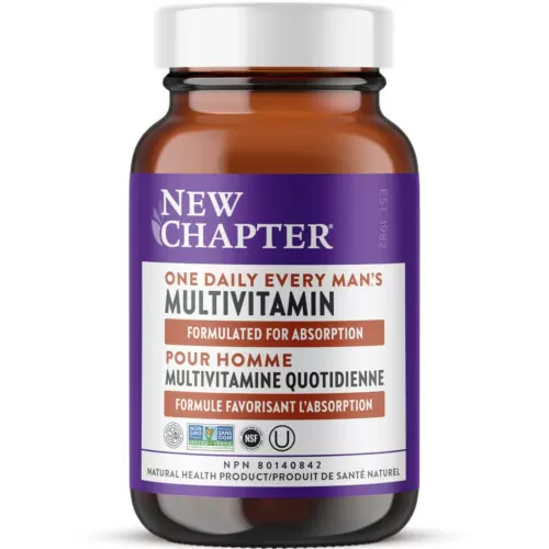 New Chapter One Daily Every Man's  Multivitamins 60 Tablets@