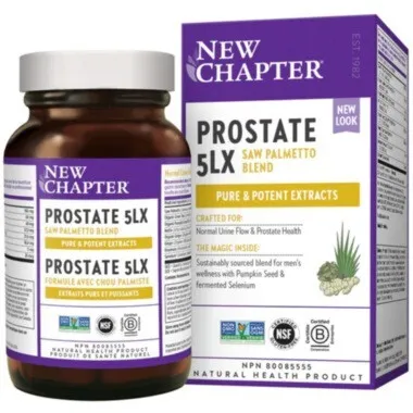 New Chapter Prostate 5LX 60 Veg Caps