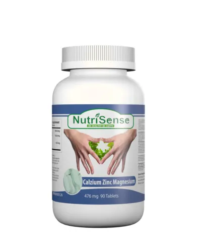 Nutrisense Calcium Zinc Magnesium 476mg 90Tablets